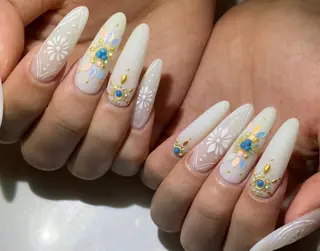 ネイル Lino+ ネイル&よもぎ蒸しのネイルデザイン