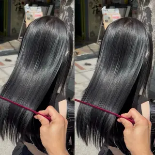 カラー slit kokoroのヘアスタイル