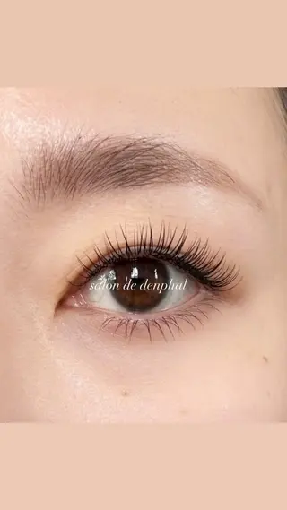 マツエク・マツパ salon de denphal 片岡のマツエク・マツパデザイン