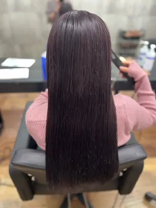 ロング カラー 永井 脩弥のヘアスタイル