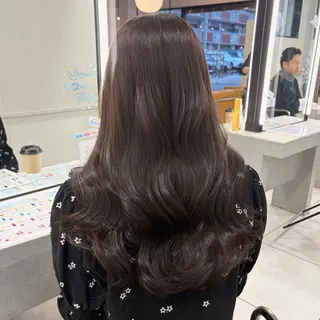ロング カラー 🎀透明感カラー🎀 稲垣至恩🎀のヘアスタイル