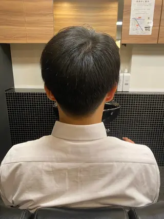 ショート メンズ メンズパーマモデル 大募集中のヘアスタイル
