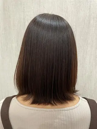 ミディアム 店長✨レイヤー✖️ 髪質改善✖️韓国ヘアのヘアスタイル