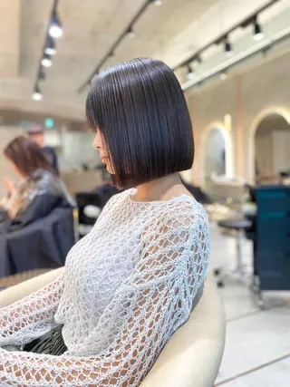 ショート ‎🤍髪質改善‎🤍 レイヤーカット‎🤍のヘアスタイル
