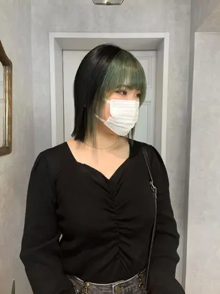 ショート カラー ヘアセット🎀パーマ Tsubasaのヘアスタイル