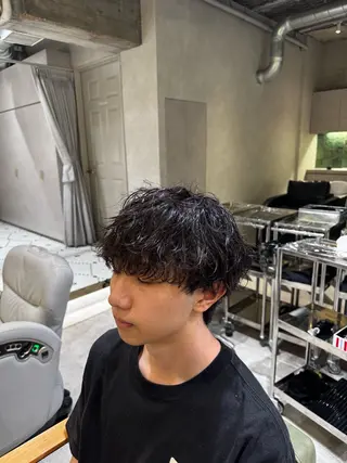 メンズ 新宿/メンズカット /パーマ/カラーのヘアスタイル