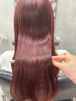 セミロング 宮尾 星夢のヘアスタイル