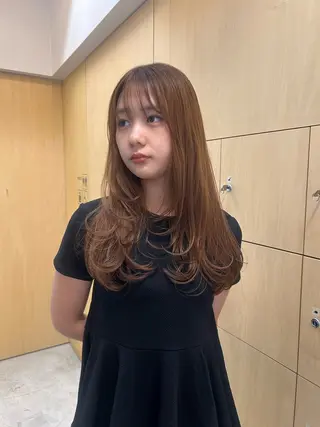 ミディアム TEMIL HAIR 彩弥のヘアスタイル