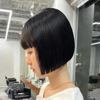 ショート 👑ボブはお任せ ミヤノ👑のヘアスタイル