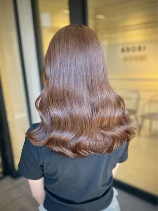 カラー 透明感ツヤカラー/ ゆうな💙のヘアスタイル