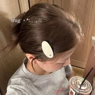 カラー 🌿‬透明感カラー 🫧ひなの🧸のヘアスタイル