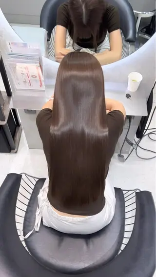 ロング カラー ワンホンヘア🇨🇳 髪質改善/itaruのヘアスタイル