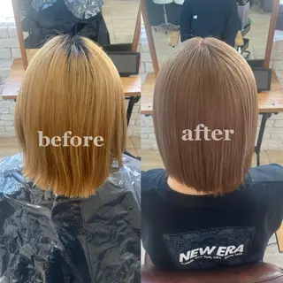 ミディアム belle   / kaede🍁のヘアスタイル