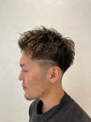 ショート メンズ 竹田 京人のヘアスタイル