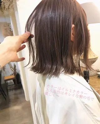 ミディアム 中野 恵脩のヘアスタイル