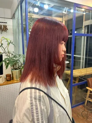 カラー かがやしづ ⭐️カラーモデルのヘアスタイル
