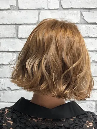 ミディアム カラー welring hair salonのヘアスタイル