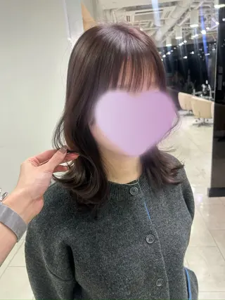 カラー 似合わせcut & color♥︎サツキのヘアスタイル