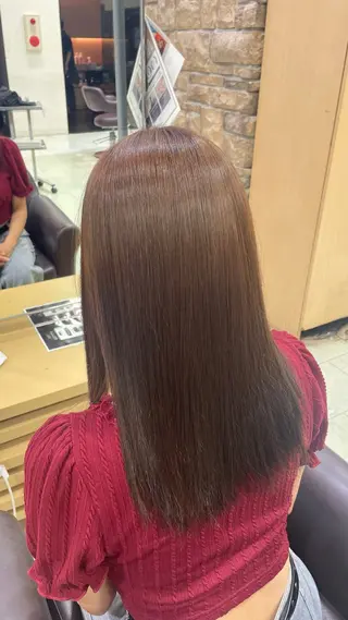 カラー mira🎀 ┊︎透明感カラー🫧のヘアスタイル