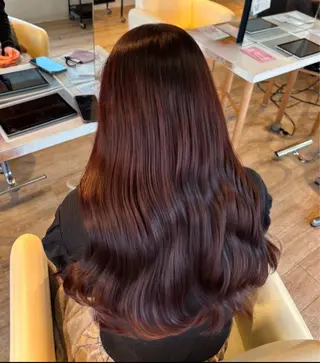カラー ♡ ♡のヘアスタイル