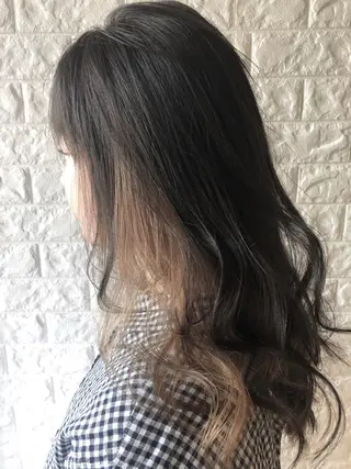 ロング 縮毛矯正/髪質改善 主税巧一のヘアスタイル