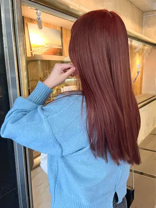 セミロング カラー 似合わせカット Rinka🌻のヘアスタイル