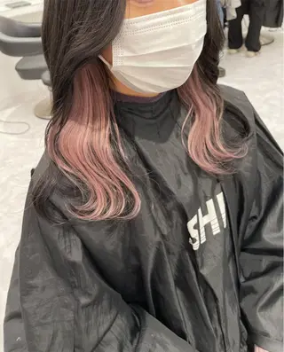 ミディアム カラー 💗🤍透明感カラー 🤍💗kanonのヘアスタイル