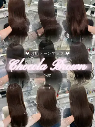 カラー ParveMix/ ワンホン/こころのヘアスタイル