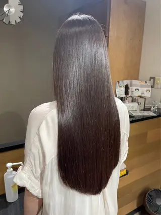 ロング 髪質改善ストレート/ 廣瀬のヘアスタイル