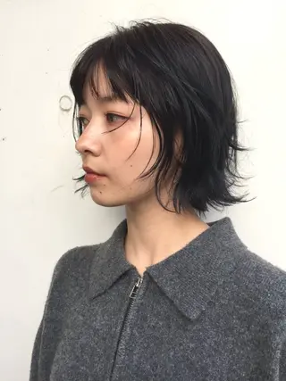 ショート カラー パーマ baLon.fem/ 澤田 奈々子のヘアスタイル