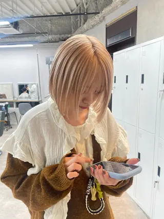 ショート カラー limit🦄店長 髪質改善KOUHEIのヘアスタイル