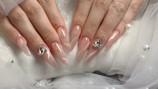 ネイル 渋谷T&B りお ロング無制限中💫のネイルデザイン