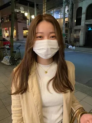 ロング 韓国好き🇰🇷 美容師MIKUのヘアスタイル