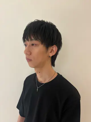 ショート カラー メンズ abilita MIYUのヘアスタイル
