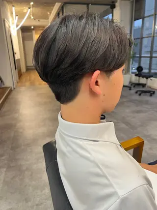 ショート パーマ メンズ ショートカット/ 岡山駅前/KAZUのヘアスタイル