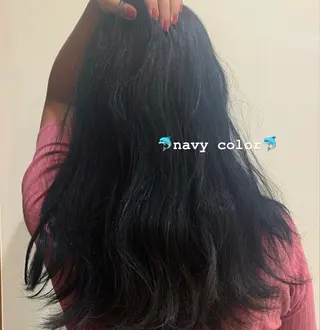 ロング カラー ブリーチなしWカラー ／レイヤー🎀マリノのヘアスタイル