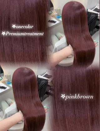 ロング カラー ヘアアレンジ 🩶透明感カラー 池袋/mei🩶のヘアスタイル