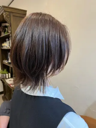 ショート ツヤ感カラー 🩵かりんのヘアスタイル