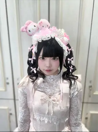 ヘアアレンジ 🎀ちゃんりお🎀 /ブリーチなしカラーのヘアスタイル