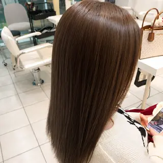ロング カラー 透明感カラー×美眉 🎀大西みゆう🎀のヘアスタイル