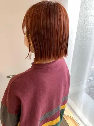ショート カラー chihale 富樫莉香のヘアスタイル
