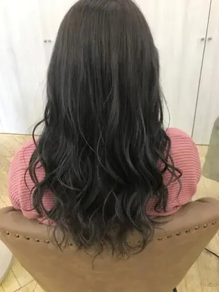 ロング カラー ヘアアレンジ 松井 敬太郎のヘアスタイル