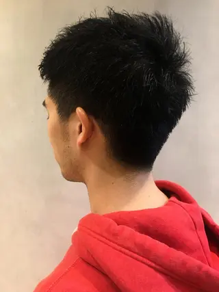 ショート メンズ 💁♂️メンズカッ トパーマ💈大田涼華のヘアスタイル