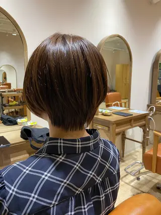 ショート 田中 美沙希のヘアスタイル