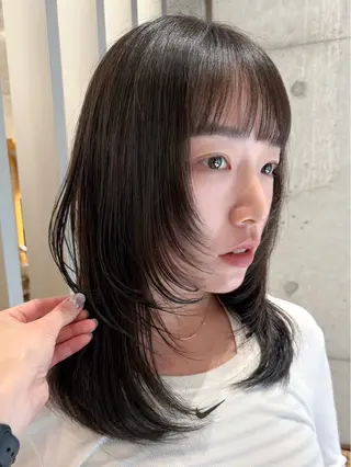 ロング ako🎀 横浜/カットのヘアスタイル