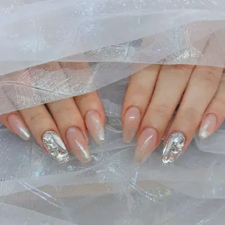 ネイル CeCeGarden ✨️キラキラワンホンのネイルデザイン