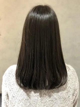 セミロング 中村 幸子のヘアスタイル