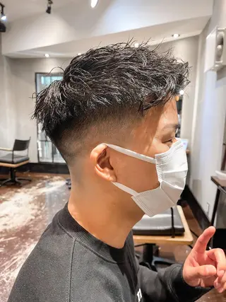ショート メンズ メンズ特化 TAKE高崎のヘアスタイル