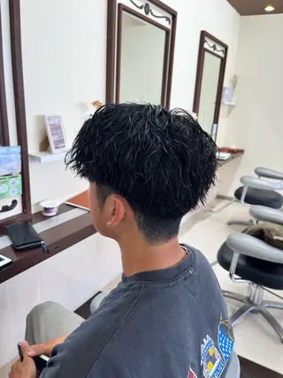 ショート パーマ メンズ 🧊メンズ特化🧊 高木航希のヘアスタイル