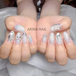 セミロング Akina Nail 亀戸のネイルデザイン